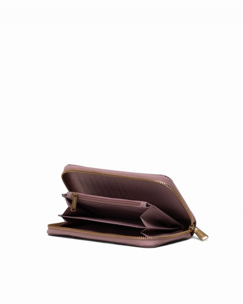 Carteiras Herschel Thomas Cinzentas Rosa | JAQU92561