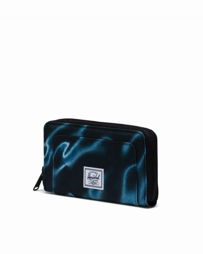 Carteiras Herschel Thomas Pretas Azuis | EYHZ17284