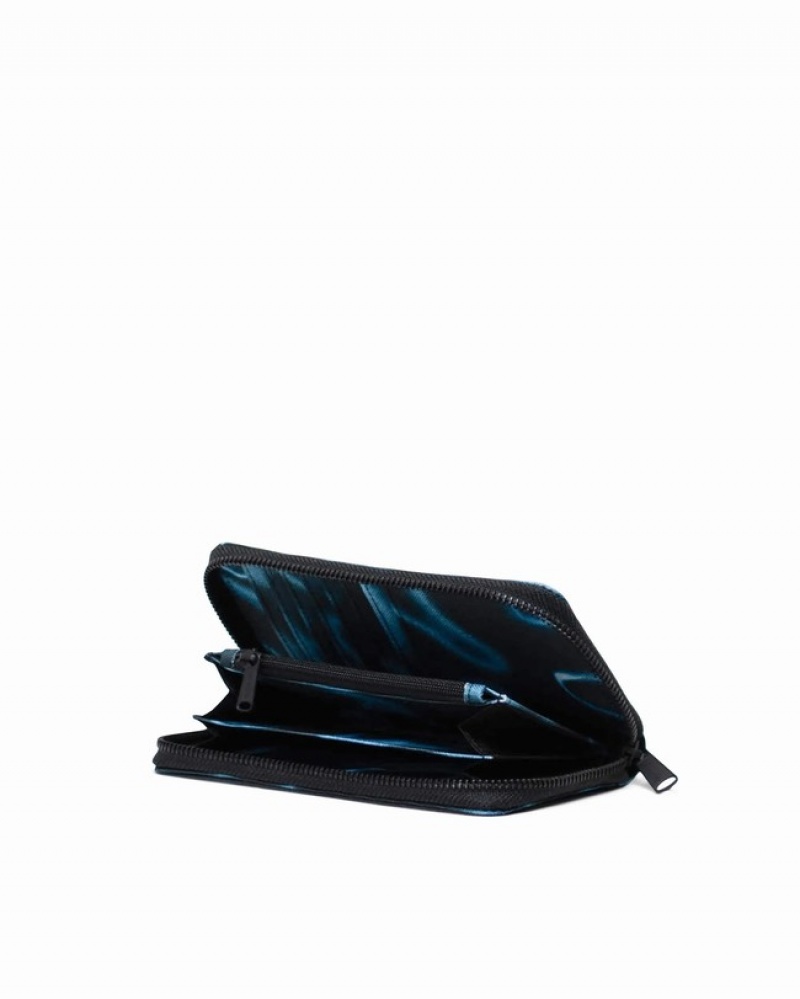Carteiras Herschel Thomas Pretas Azuis | EYHZ17284