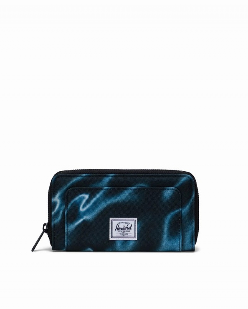 Carteiras Herschel Thomas Pretas Azuis | EYHZ17284