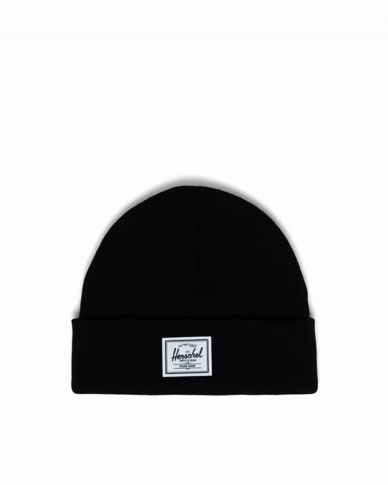 Gorro Herschel Elmer Shallow Pretas | EKVJ70195