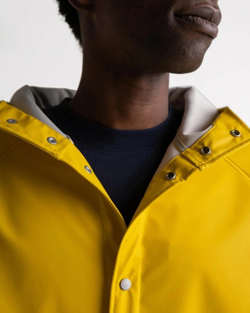 Jaquetas Herschel Classicos Rain Amarelas | ITOD21045