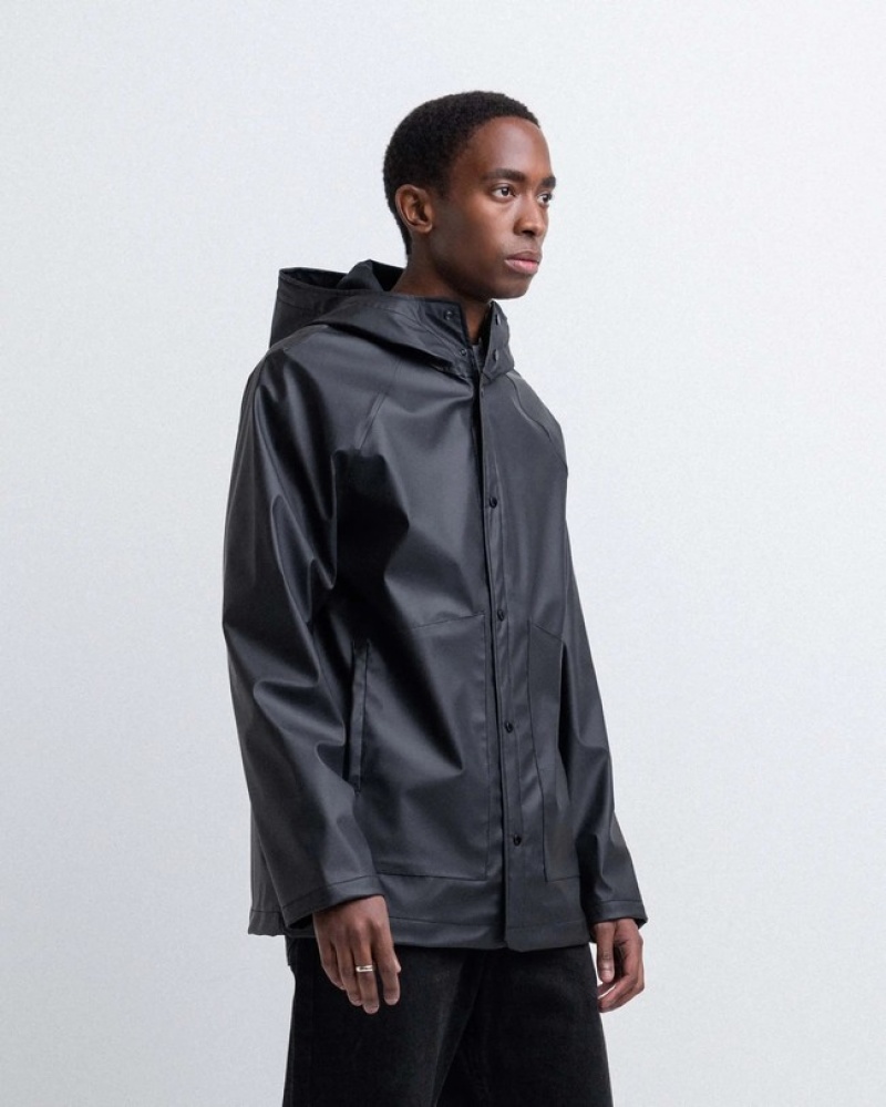 Jaquetas Herschel Classicos Rain Pretas | XYKN50286