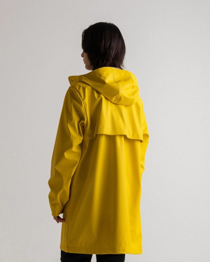 Jaquetas Herschel Long Rain Amarelas | COUN08471