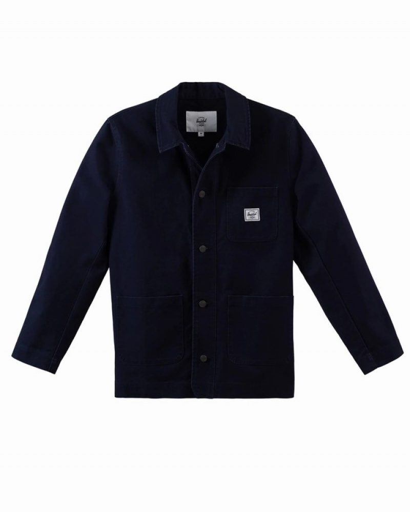 Jaquetas Herschel Shop Azul Marinho | LWCD46793