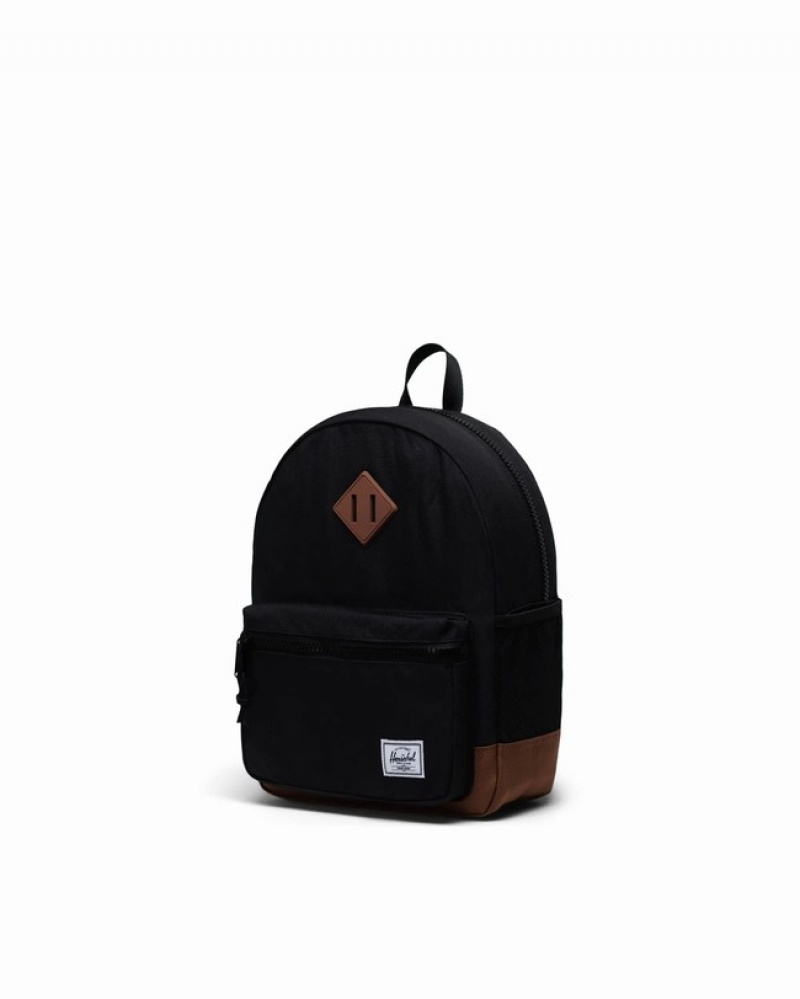 Mochilas Herschel Heritage Pretas Marrom | YTIU13789