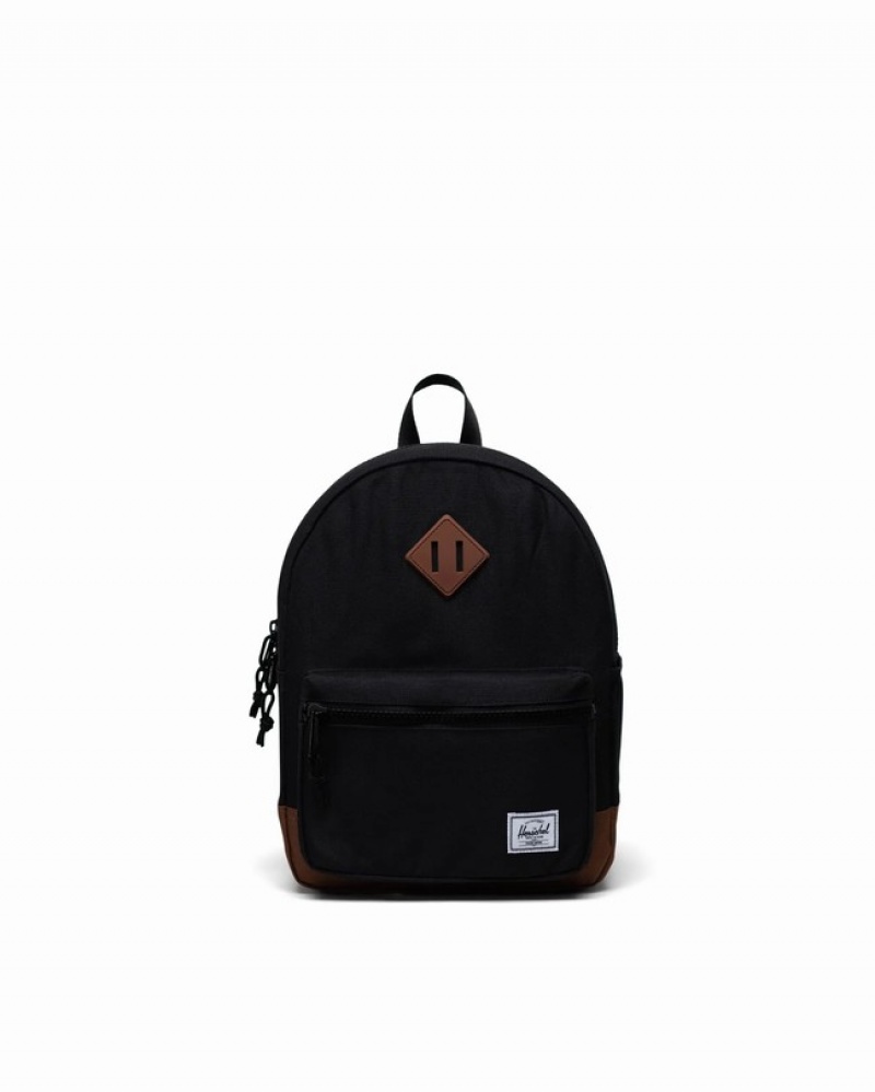 Mochilas Herschel Heritage Pretas Marrom | YTIU13789
