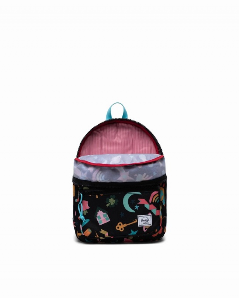 Mochilas Herschel Heritage Pretas | LACW06983