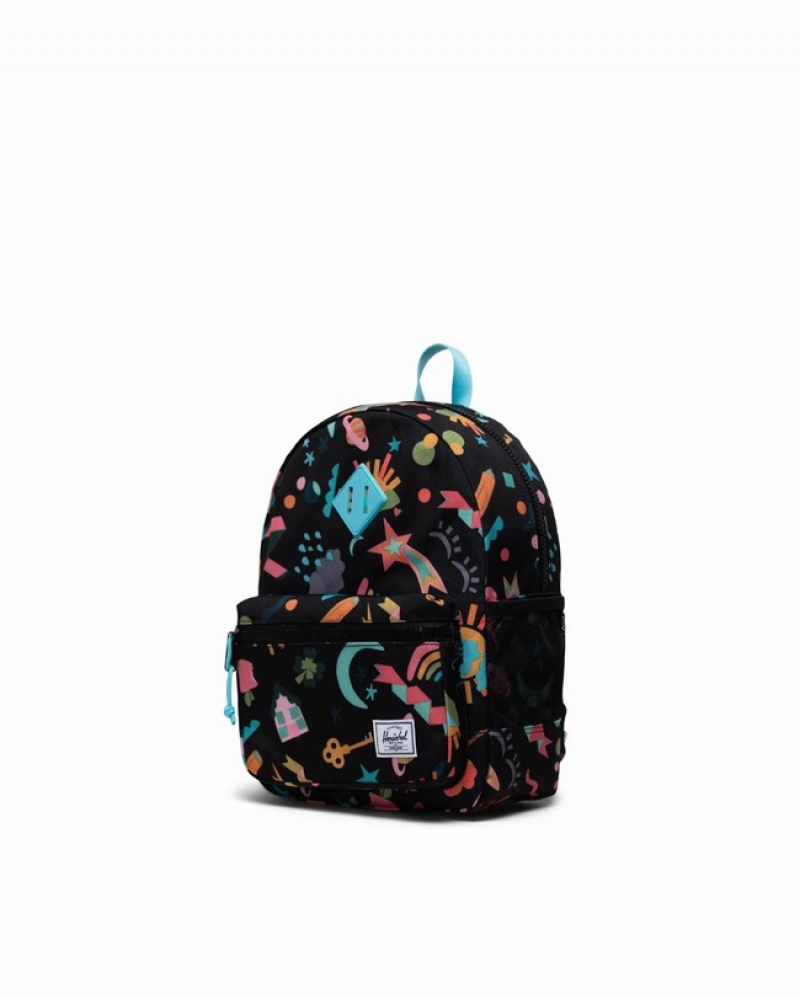 Mochilas Herschel Heritage Pretas | LACW06983
