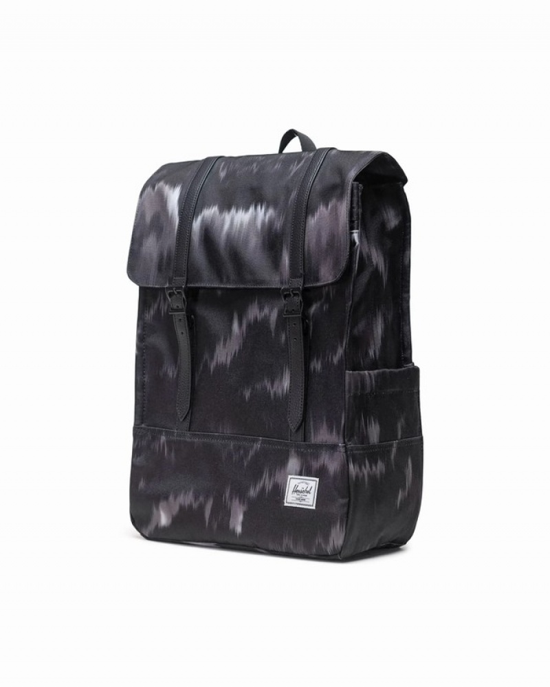 Mochilas Herschel Survey Pretas | YVXA13027