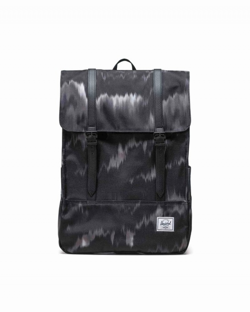 Mochilas Herschel Survey Pretas | YVXA13027